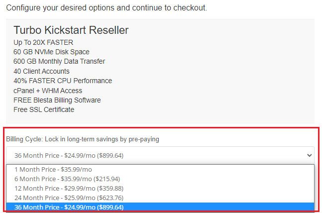 a2 hosting plan pricing